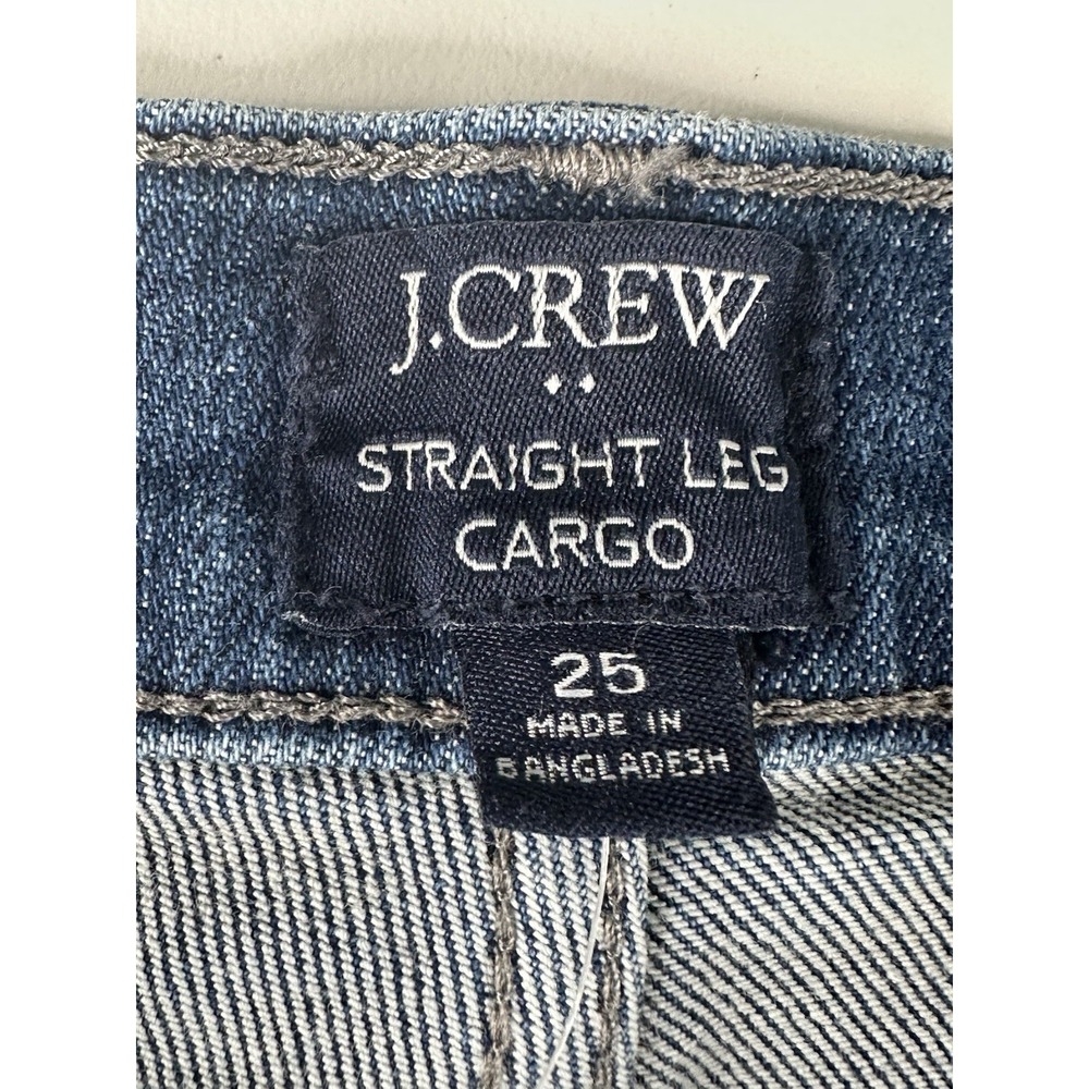 J. CREW Essential Straight Jeans In All-day Stretch Women's Size 25 - Picture 15 of 16